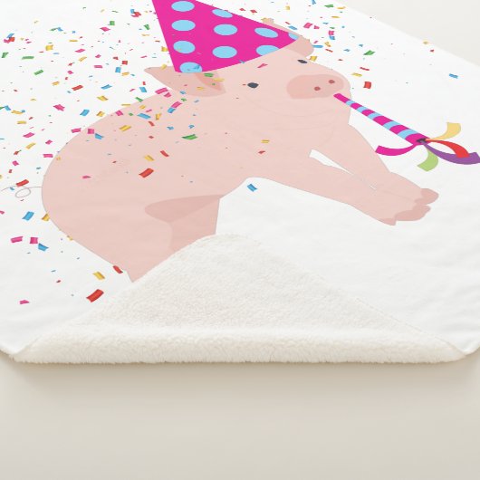 Schweinezucht - Tiere mit Party Sherpadecke (3/4)