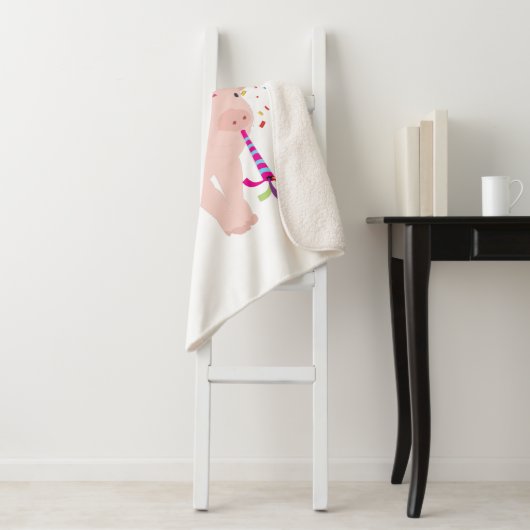 Schweinezucht - Tiere mit Party Sherpadecke (Beispiel)