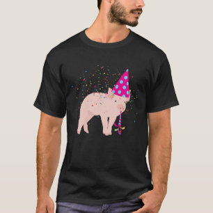 Schweinezucht - Tiere mit Party T-Shirt
