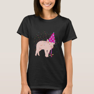 Schweinezucht - Tiere mit Party T-Shirt