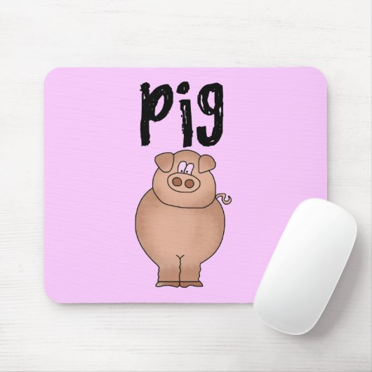 Schweinezuchtbetrieb-Tiert-shirts und Geschenke Mousepad (Mit Mouse)