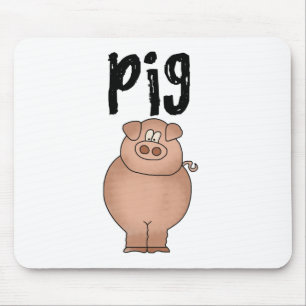 Schweinezuchtbetrieb-Tiert-shirts und Geschenke Mousepad