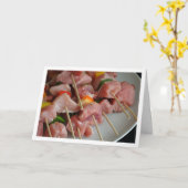 Schweinezuchtkarte Karte (Gelbe Blume)