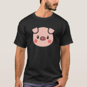 Schweinezuckergeschenk für Shirt von Schweinefleis (Vorderseite)