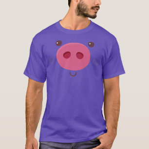 Schweinezuckerkostüm Witziges Halloween Premium 44 T-Shirt