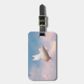 Schweinfliegen Gepäckanhänger (Vorderseite vertikal)