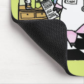 Schweingrippe Mousepad (Ecke)