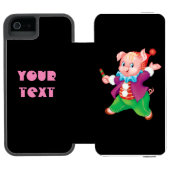 schweinig incipio iPhone Geldbeutel-Hülle (Folio Geöffnet)