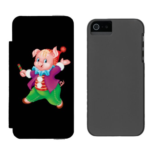 schweinig incipio iPhone Geldbeutel-Hülle (Seite an Seite)