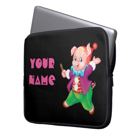 schweinig laptopschutzhülle (Vorderseite Links)