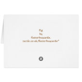 SCHWEINKARTE (Rückseite Horizontal)