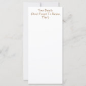 SCHWEINKARTE (Rückseite)