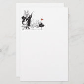 Schweinlehrer mit Studenten Briefpapier (Vorne/Hinten)