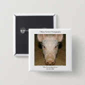 Schweinpromo-Stück Button (Vorne & Hinten)