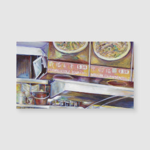 Schweinschwanzsuppe, Singapur Magnetkarte