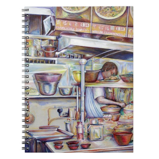 Schweinschwanzsuppe, Singapur Notizblock (Vorderseite)