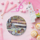 Schweinschwanzsuppe, Singapur Pappteller (Party)