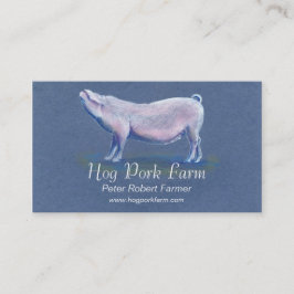 Schweinschweinschwein-Bauers-Geschäftskarte Visitenkarte