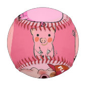 "Schweinskins" Baseball (Rückseite)
