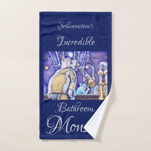 Schweinsteins Monster-Bad-Tuch-Set Badhandtuch Set (Handtuch)