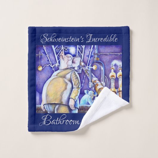 Schweinsteins Monster-Bad-Tuch-Set Badhandtuch Set (Waschlappen)