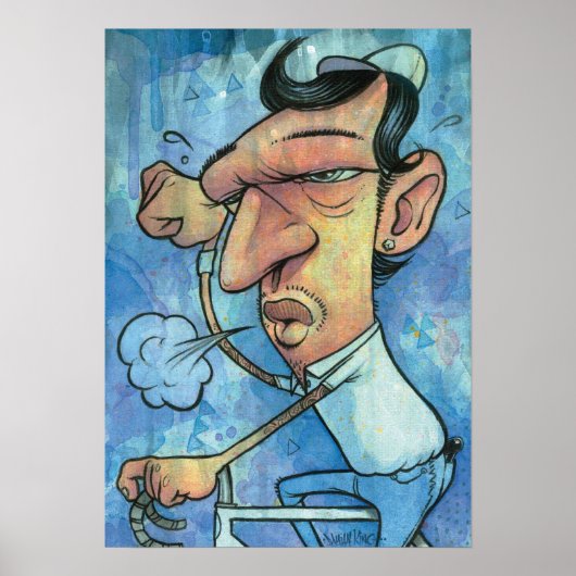 Schweiß es nicht poster (Vorne)