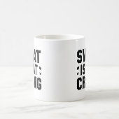Schweiß ist fettgeweint kaffeetasse (Mittel)