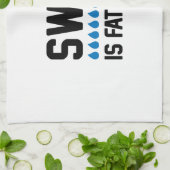 Schweiß ist fettgeweint küchentuch (Gefaltet)