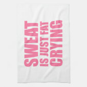 Schweiß ist nur fettgeweint küchentuch (Vertikal)