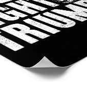 Schweiß Kampf Triumph Boxhandschuhe abgenutzt Poster (Ecke)