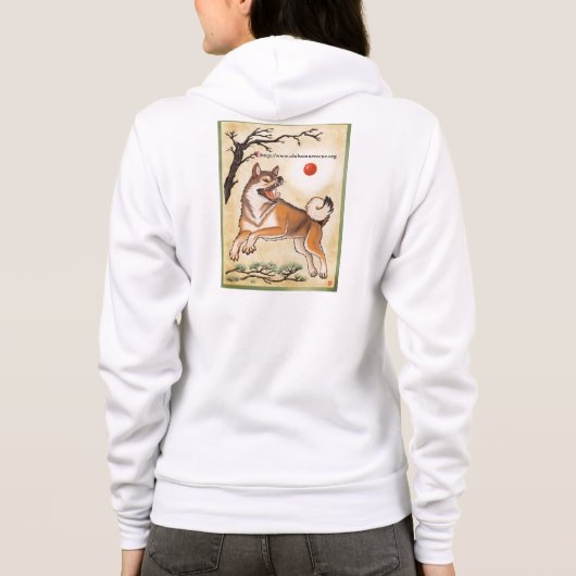 Schweiss-Shirt Hoodie (Rückseite)