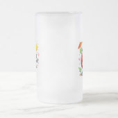 Schweiß Sommertime  Mattglas Bierglas (Mittel)