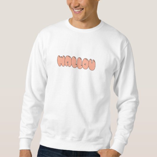 Schweiß wallou sweatshirt (Vorderseite)