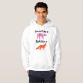 Schweiß wie ein Schwein Hoodie (Vorne ganz)