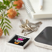 Schweiß wie ein Schwein sieht aus wie ein Fuchs - Schlüsselanhänger (Seite)