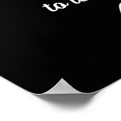 Schweiß wie ein Schwein, um wie ein Fuchs auszuseh Poster (Ecke)