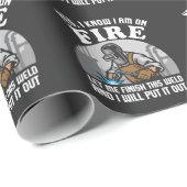 Schweißangebot für Schweißer Geschenkpapier (Rolleneckpunkt)