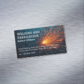 Schweißanlage Magnetische Visitenkarte (Beispiel)