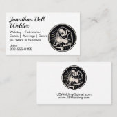 Schweißanlage Visitenkarte (Vorne/Hinten)