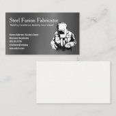 Schweißarbeiten | Blue Collar Visitenkarte (Vorne/Hinten)