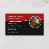 Schweißarbeiten Visitenkarte (Vorderseite)