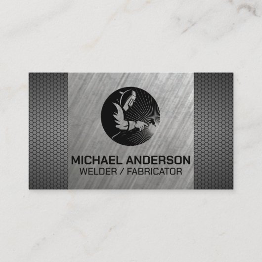 Schweißarbeiten Visitenkarte (Vorderseite)