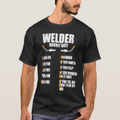 Schweissarbeiter T-Shirt (Vorderseite)