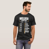 Schweissarbeiter T-Shirt (Vorne ganz)
