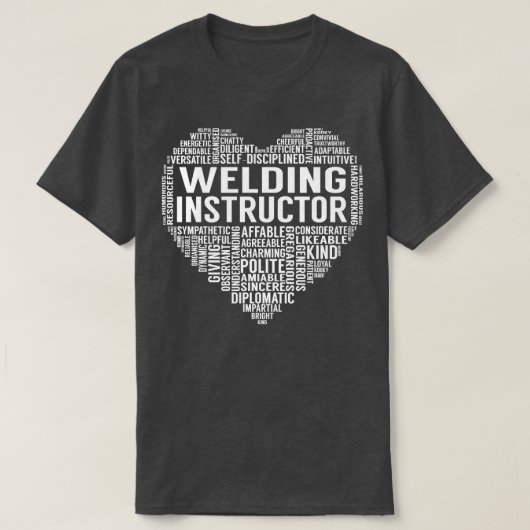 Schweißassistent Herz T-Shirt (Design vorne)
