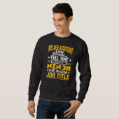 Schweissassistent - Schweißnahtassoziat Sweatshirt (Vorne ganz)
