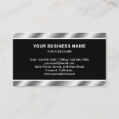 Schweißdienst für Metallschmelze Visitenkarte (Rückseite)