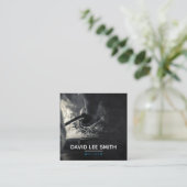 Schweißdienst Quadratische Visitenkarte (Stehend Vorderseite)