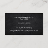 Schweißdienst Visitenkarte (Rückseite)