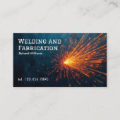 Schweißdienstleistungen Visitenkarte (Vorderseite)
